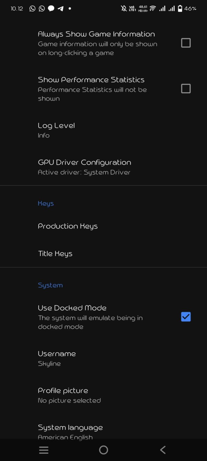 Cara Main Game Nintendo Switch pake Skyline di Android