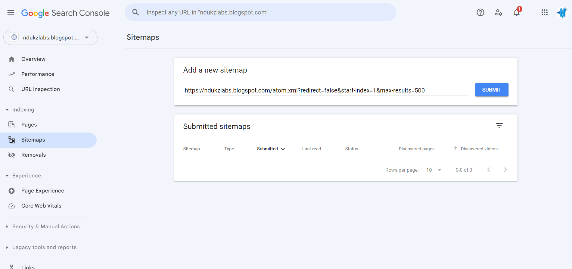 Membuat Sitemaps Blogspot Untuk Keperluan Google Search Console