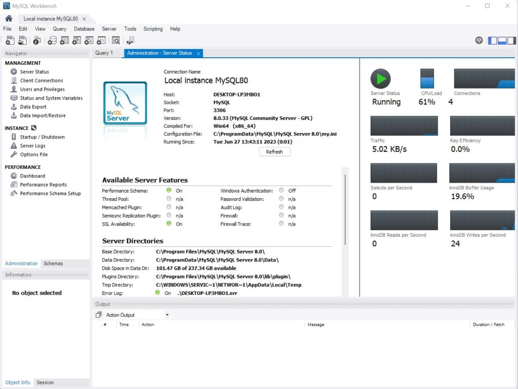 mysql workbench