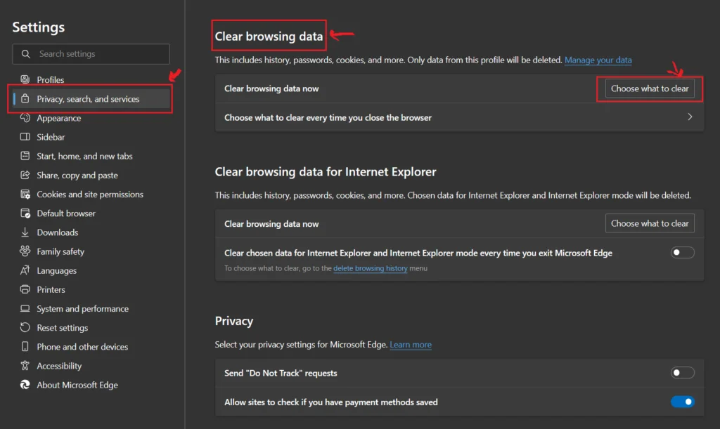 menghapus cookie browser