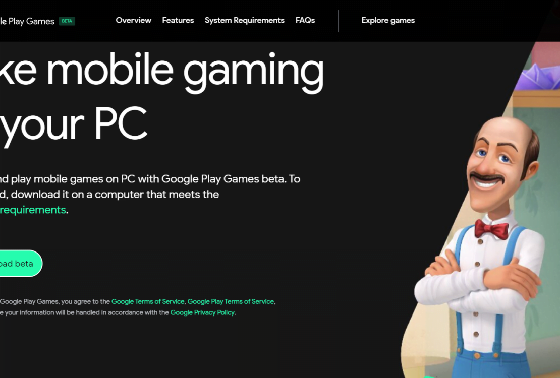 Google Play Game PC