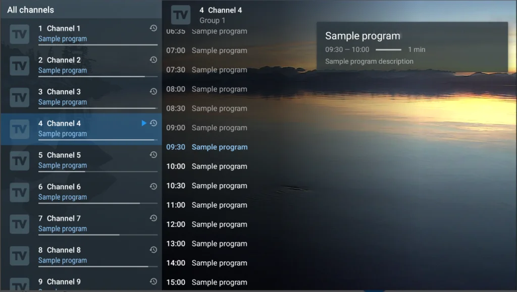 IPTV di STB Android Gratis