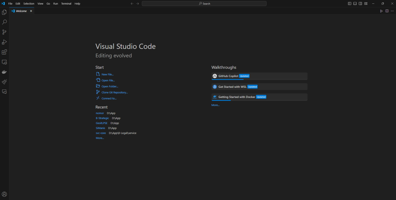 Terminal Visual Studio Code