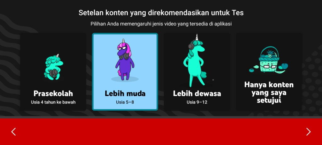 Setting Youtube untuk Anak