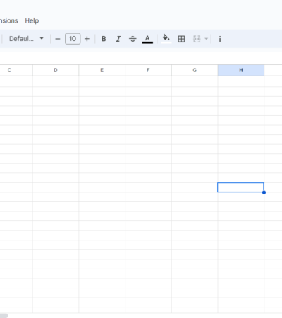 Ceklis Google Spreadsheet