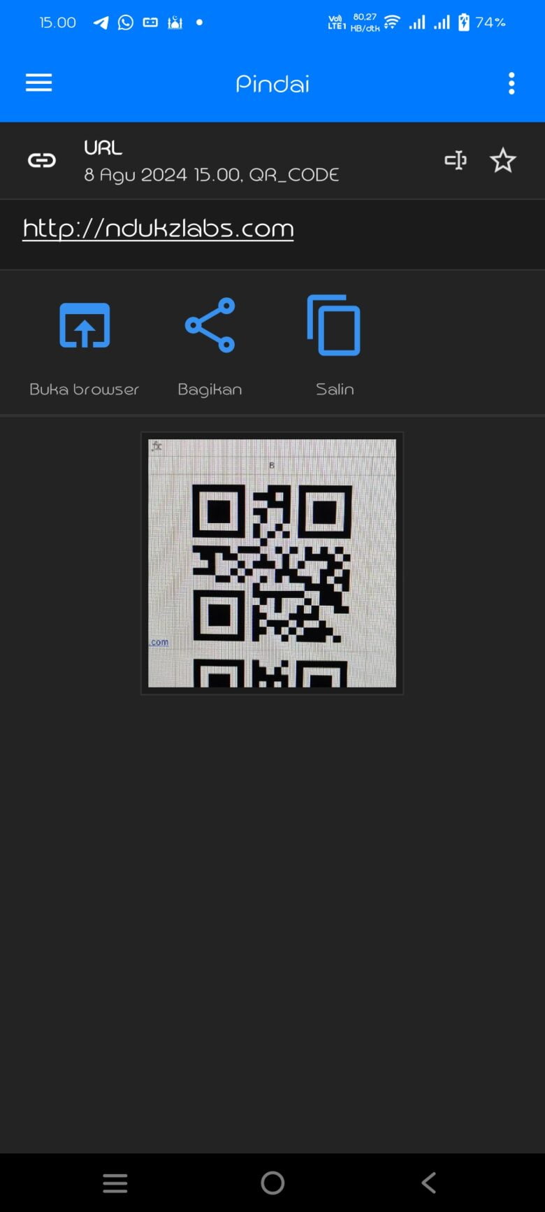 Membuat QR Code di Google Spreadsheet [2024]