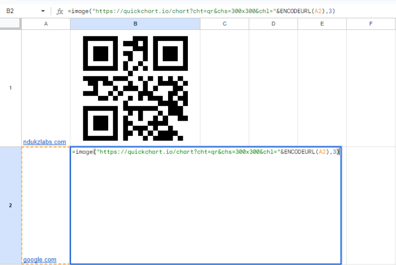 Membuat QR Code di Google Spreadsheet [2024]