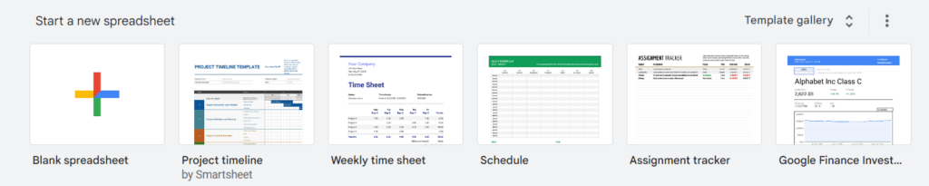 cara membuat spreadsheet 