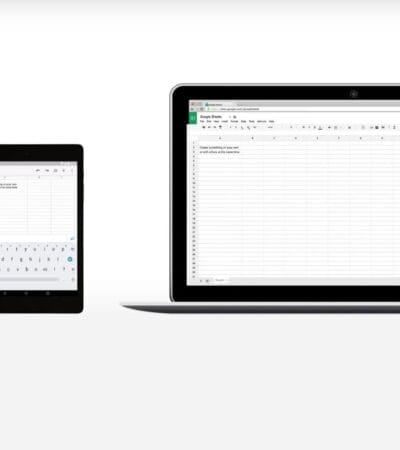 Edit Google Sheet di HP