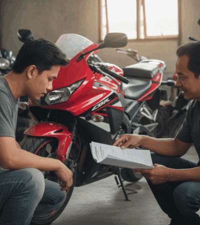 surat perjanjian jual berli motor