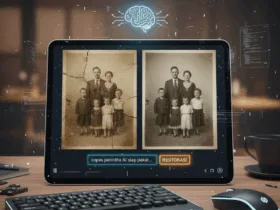restorasi foto dengan ai