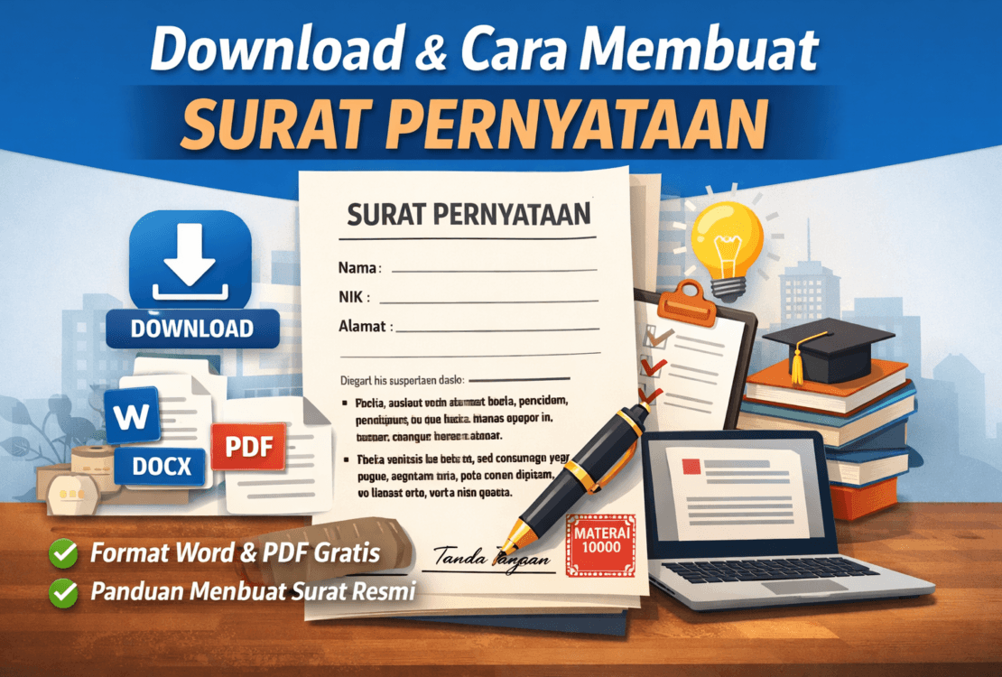 Contoh Surat Pernyataan