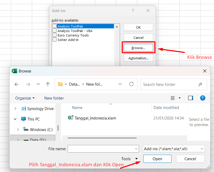 Konversi Tanggal Indonesia