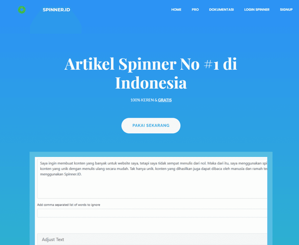 Parafrase Online Terbaik