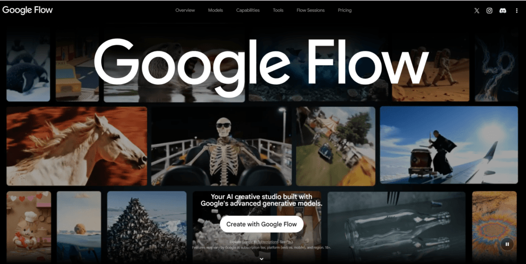 Penggunaan Google Flow